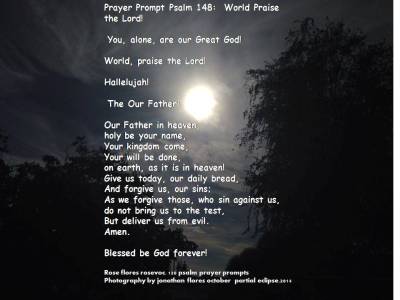 psalm prayer prompt 148